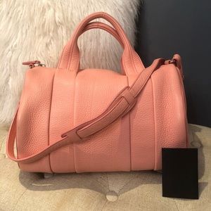 Alexander Wang Rocco Bag in Blush Pink Leather